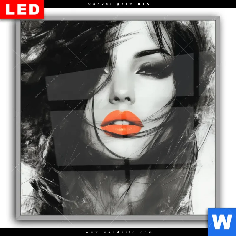 Leuchtbild Acrylglas Canvalight® DIA | Mystic Glamour | Quadrat
