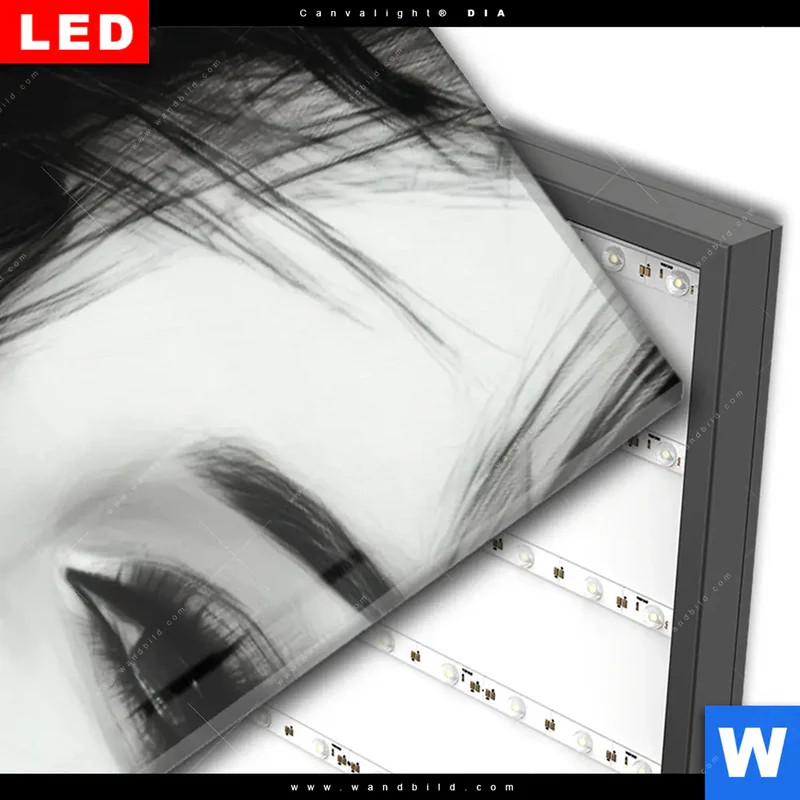 Wechselmotiv Acrylglas Canvalight® DIA | Mystic Glamour | Schmal