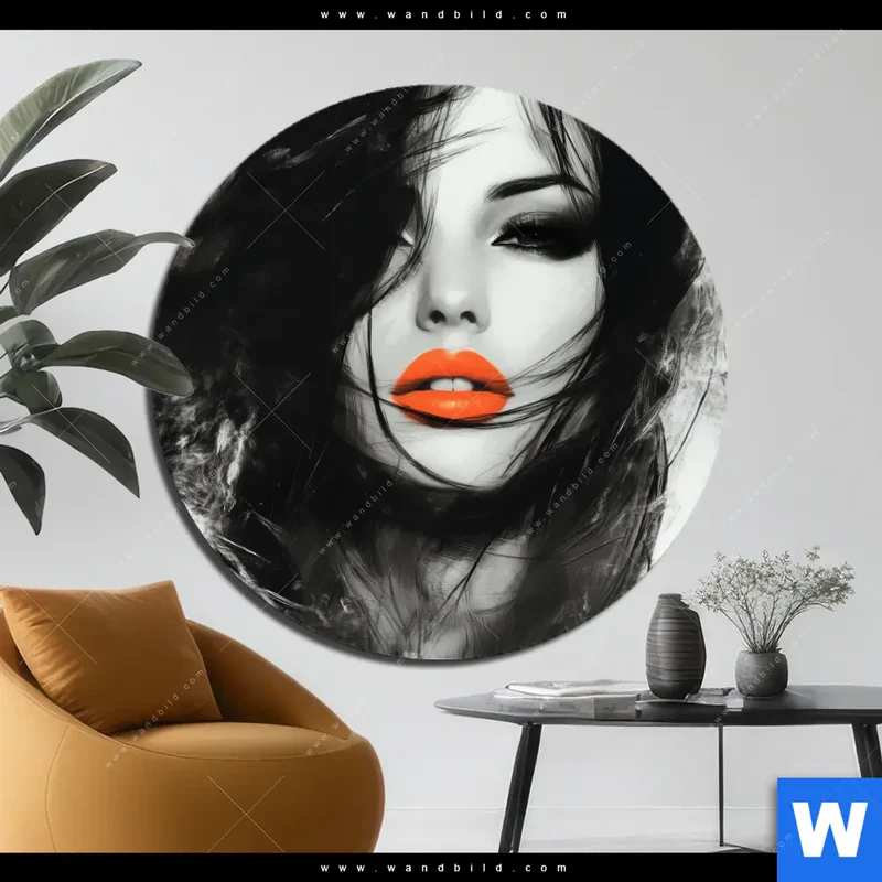 Alu-Dibond Bild | Mystic Glamour | Rund