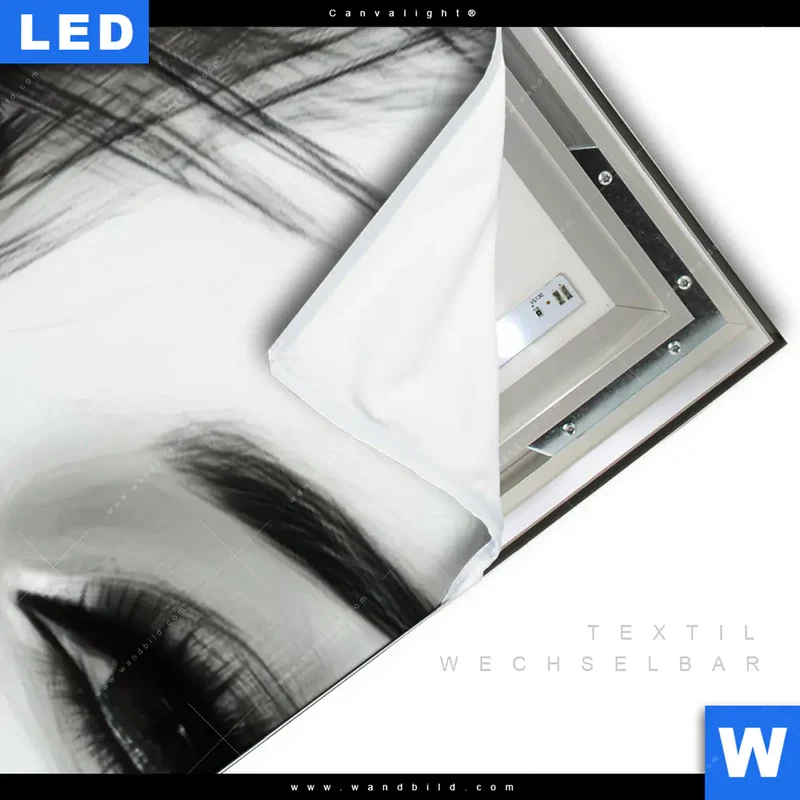 Canvalight® Leuchtbild | Mystic Glamour | Schmal