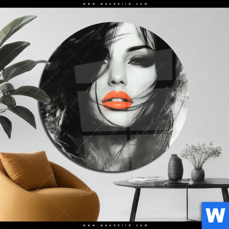 Acrylglasbild | Mystic Glamour | Rund