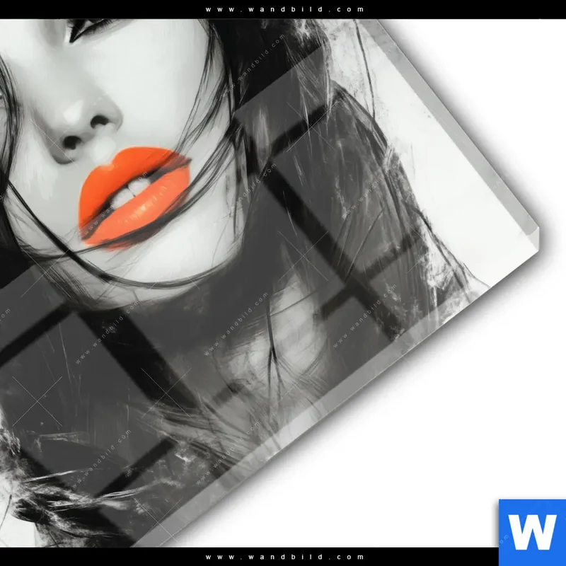 Acrylglasbild | Mystic Glamour | Rund