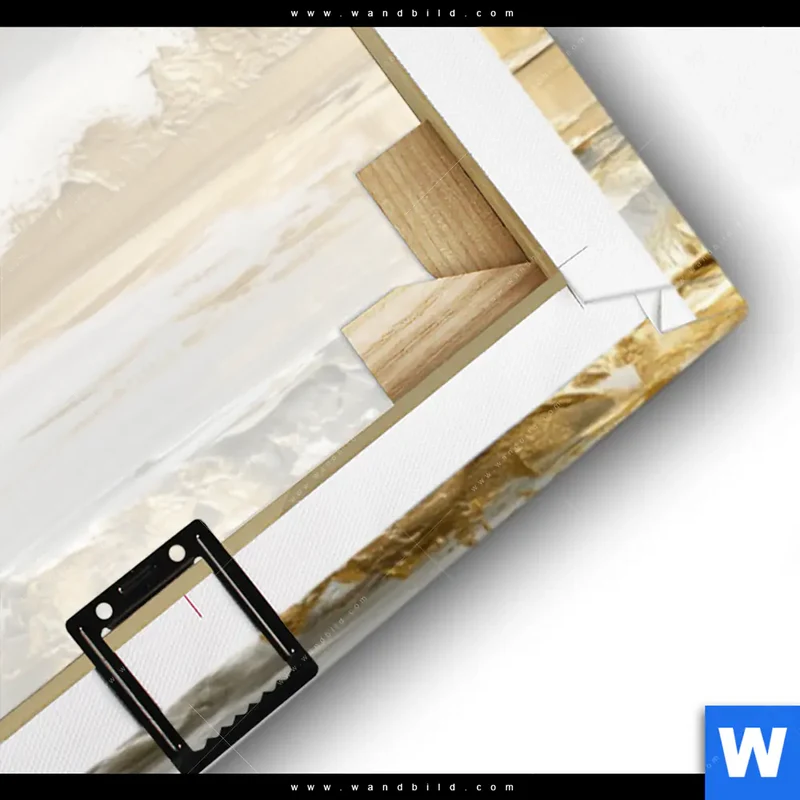 Leinwandbild | Goldene Gezeiten | Panorama
