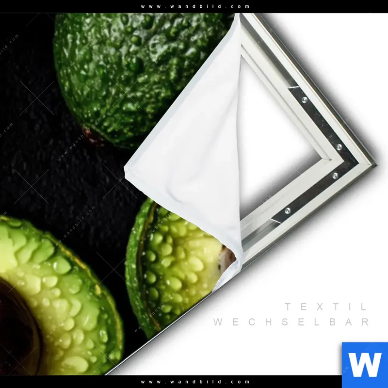 Spannbild | Avocados mit Wassertropfen | Panorama