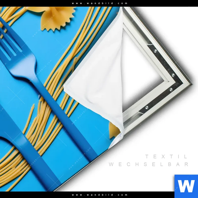 Spannbild | Pasta-Design - Moderne Küchenkunst | Querformat