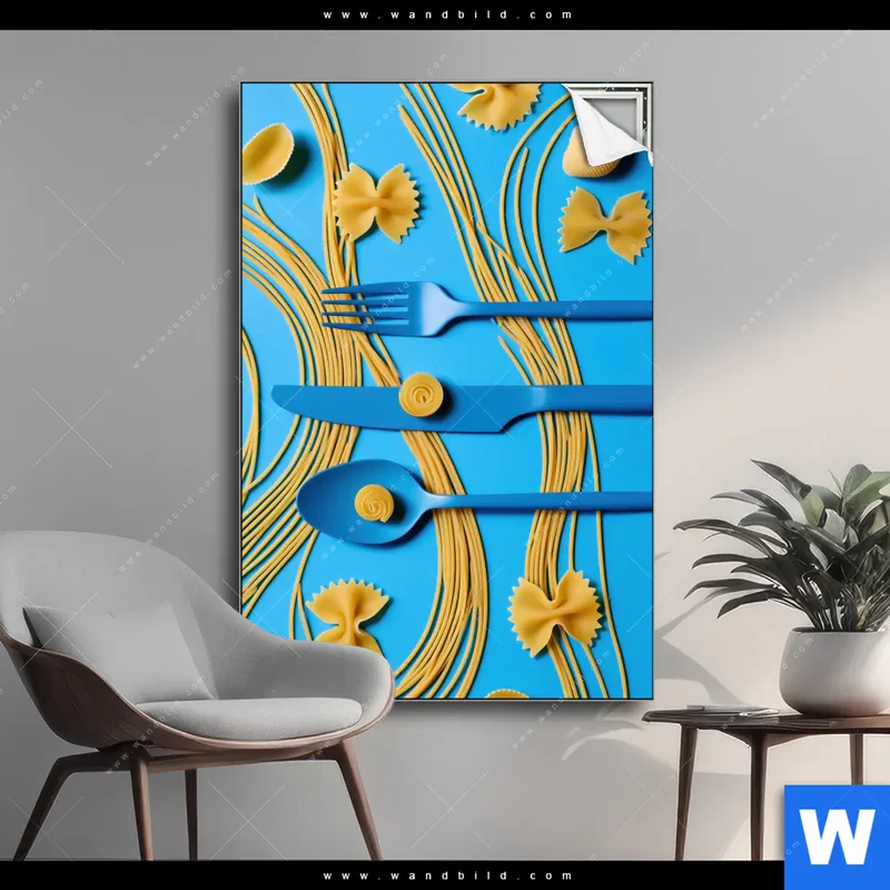 Spannbild | Pasta-Design - Moderne Küchenkunst | Hochformat