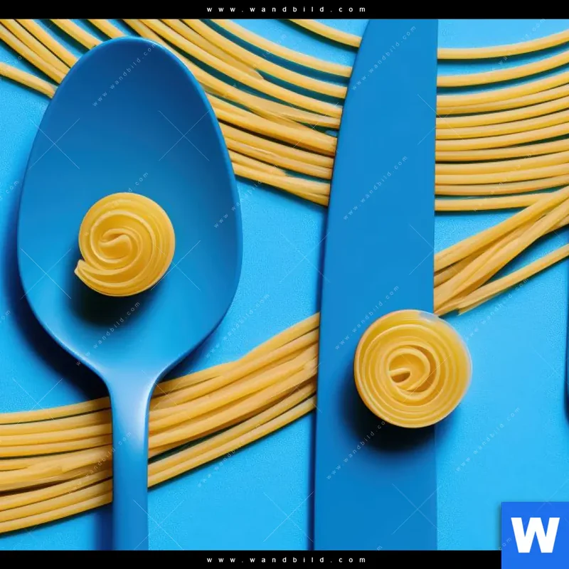 Spannbild | Pasta-Design - Moderne Küchenkunst | Hochformat