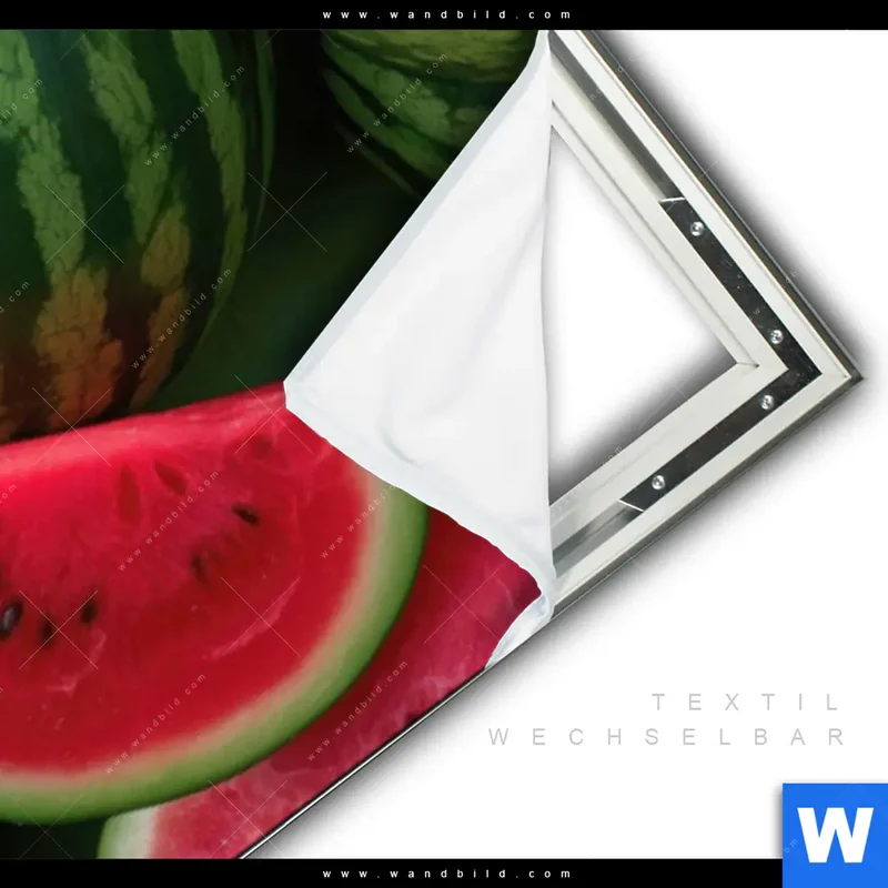 Spannbild | Wassermelonen - Rubinrote Verführung | Schmal