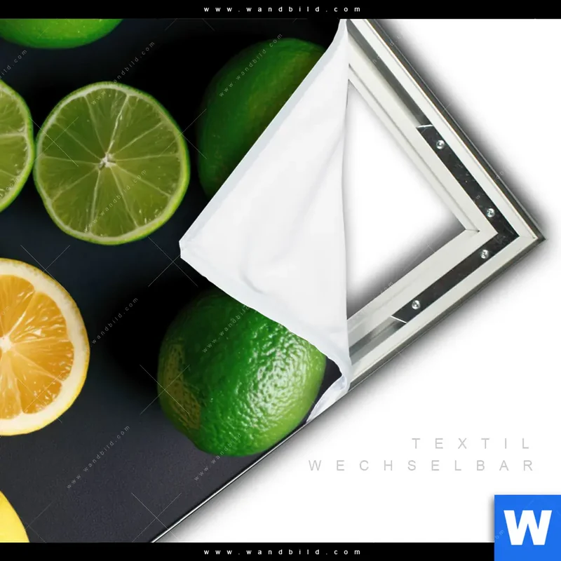 Spannbild | Zitronen und Limetten | Hochformat