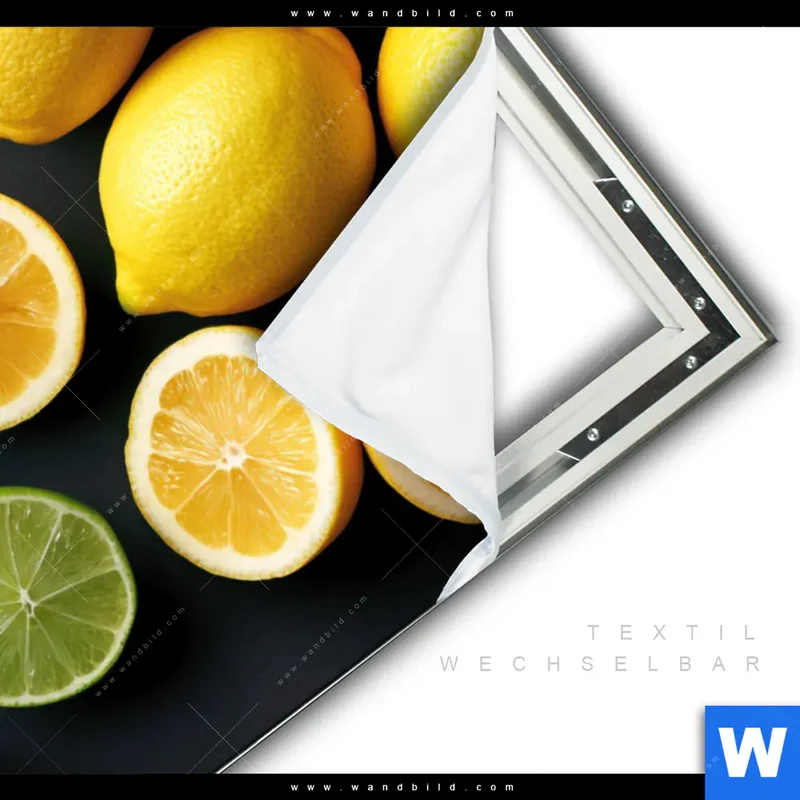 Spannbild | Zitronen und Limetten | Querformat
