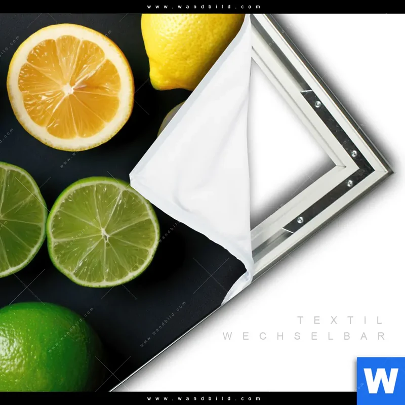 Spannbild | Zitronen und Limetten | Quadrat