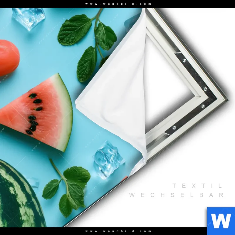 Spannbild | Sommergenuss mit Wassermelone | Quadrat