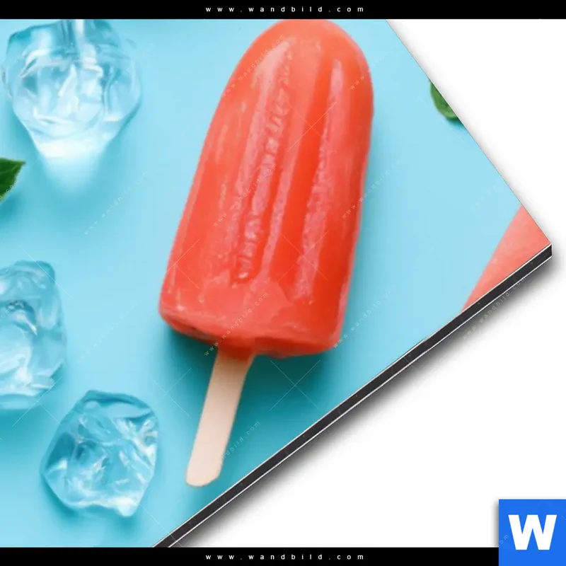 Alu-Dibond Bild | Sommergenuss mit Wassermelone | Schmal