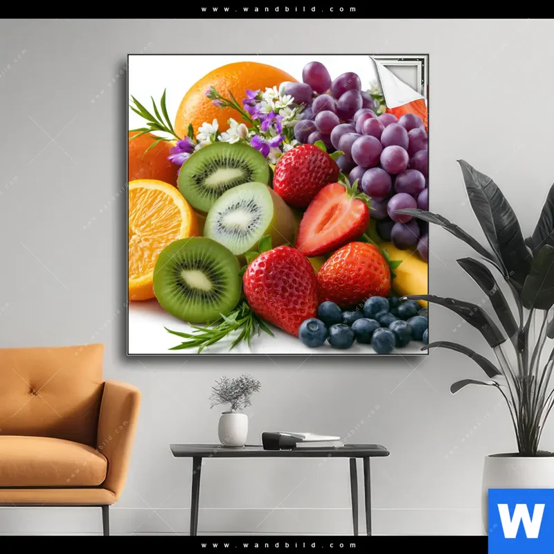 Spannbild | Exotische Früchte und Beeren | Quadrat