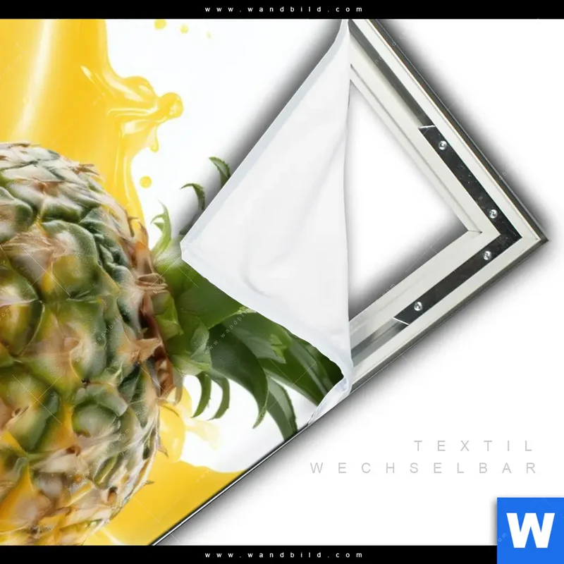 Spannbild | Tropische Frische - Ananas-Explosion | Hochformat