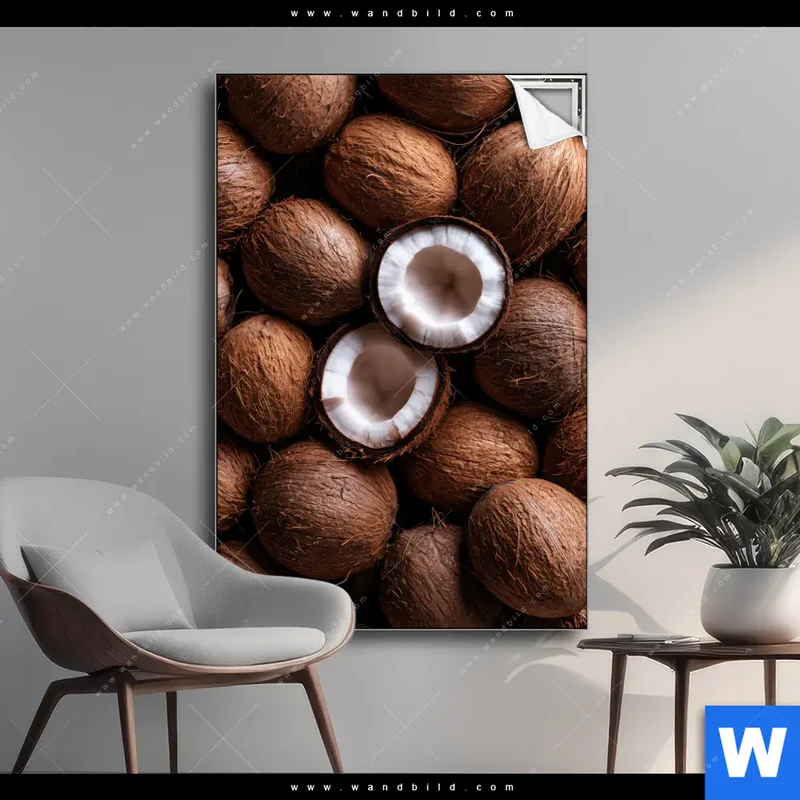 Spannbild | Tropische Kokosnüsse – Exotischer Genuss | Hochformat