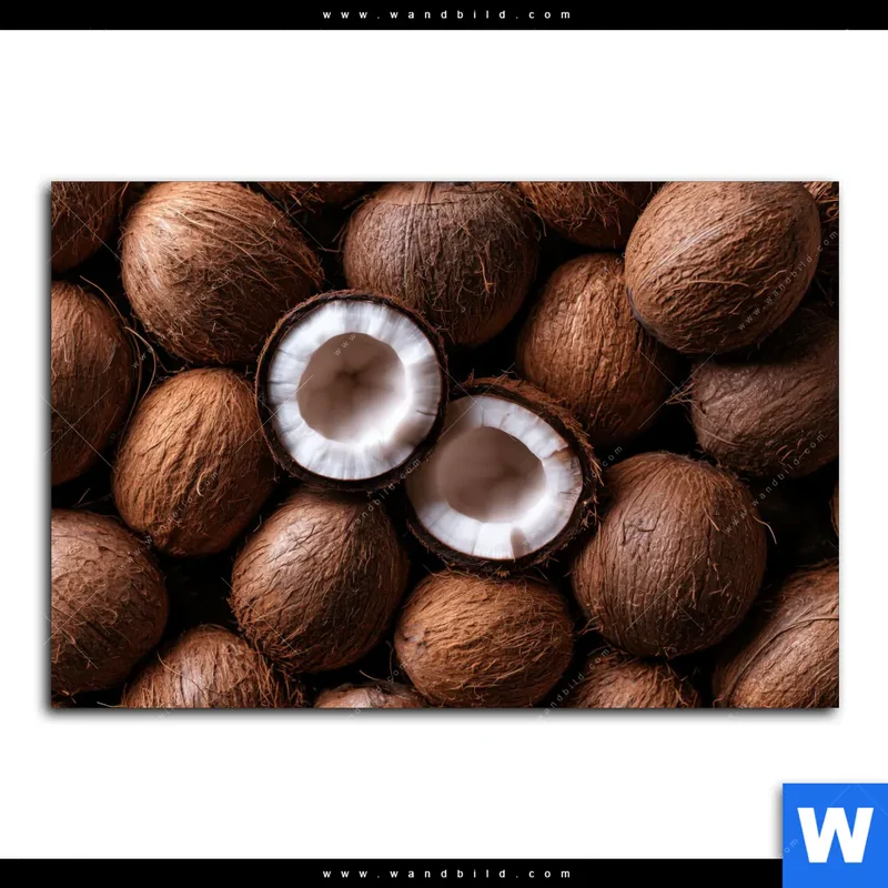 Spannbild | Tropische Kokosnüsse – Exotischer Genuss | Querformat