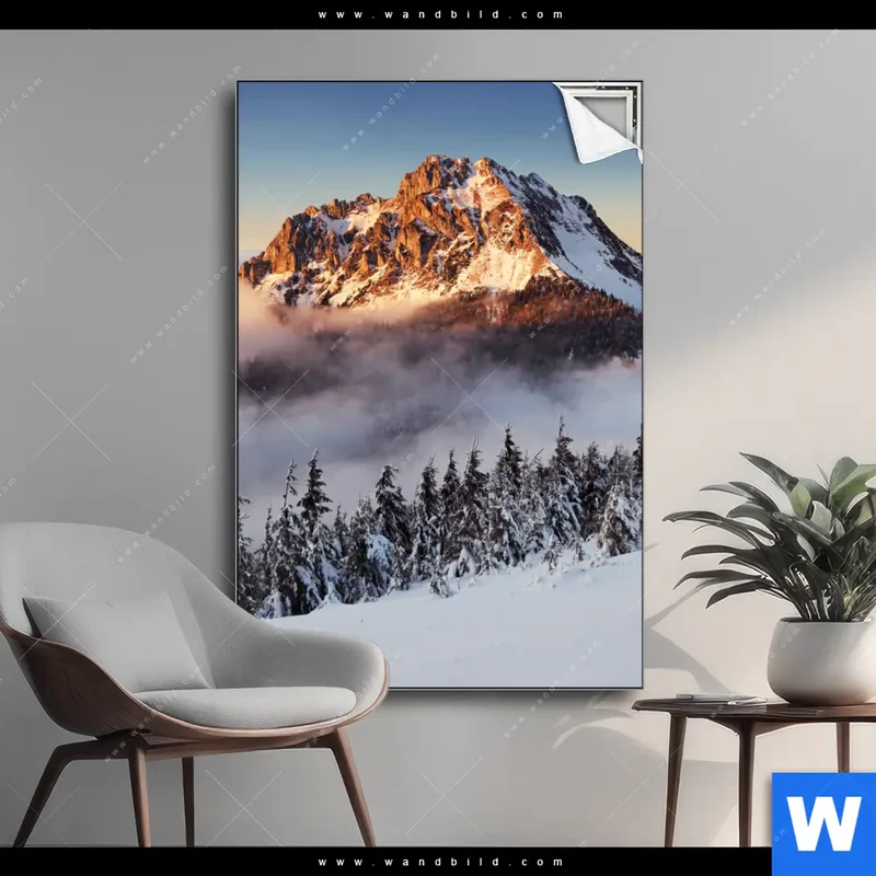 Spannbild | Gipfel über den Wolken | Hochformat