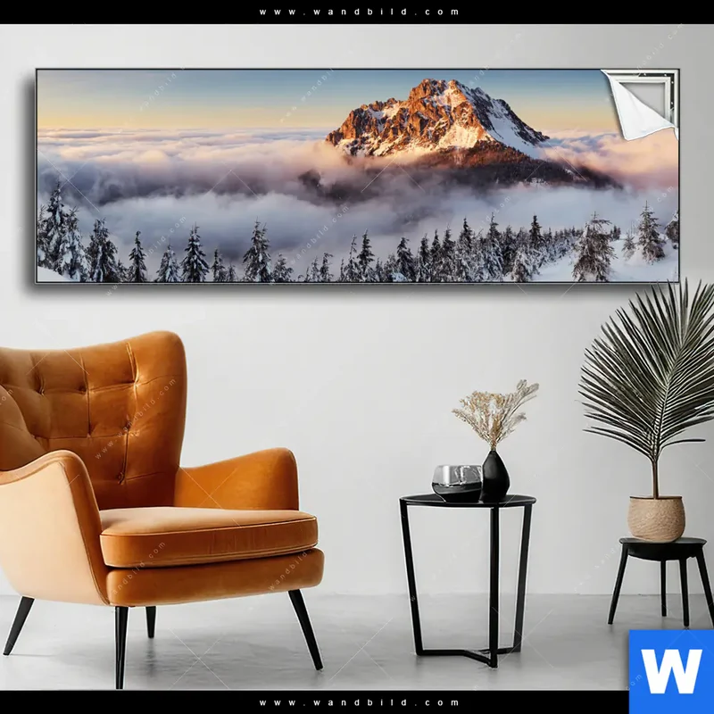 Spannbild | Gipfel über den Wolken | Panorama