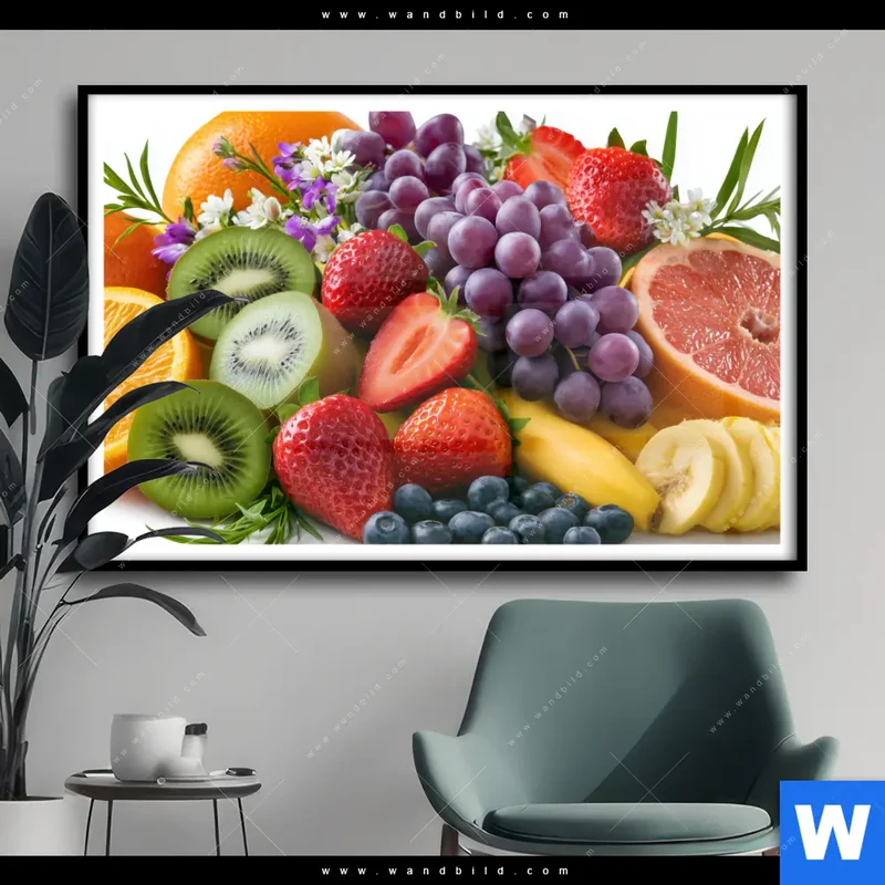 Poster | Exotische Früchte und Beeren | Querformat