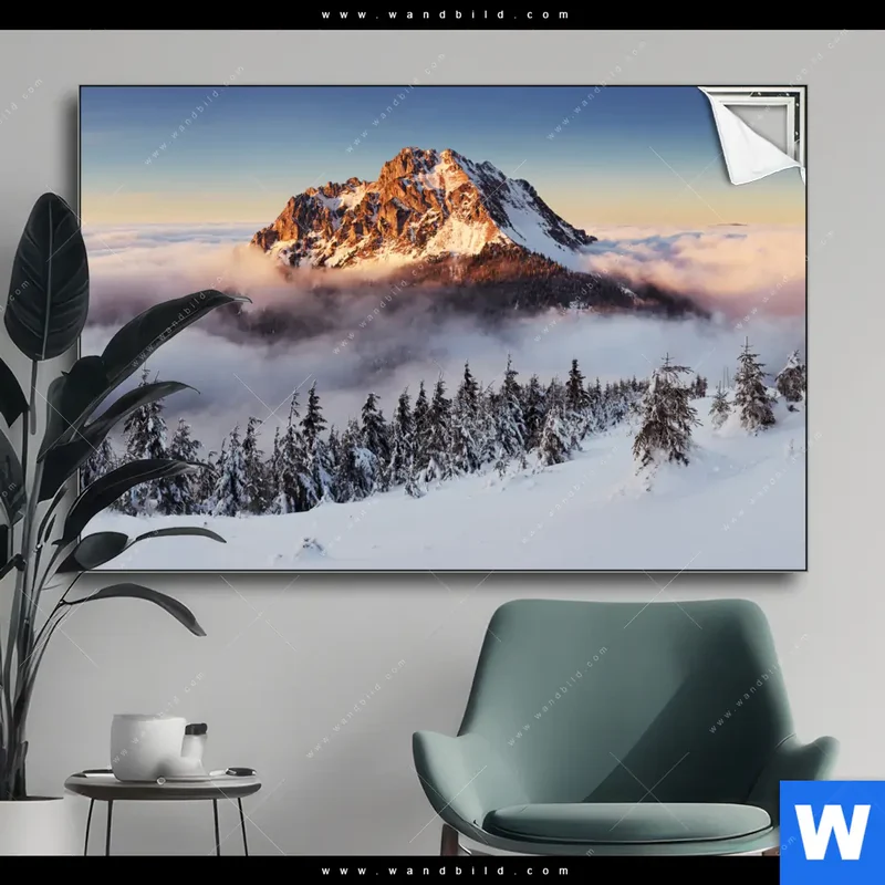 Spannbild | Gipfel über den Wolken | Querformat