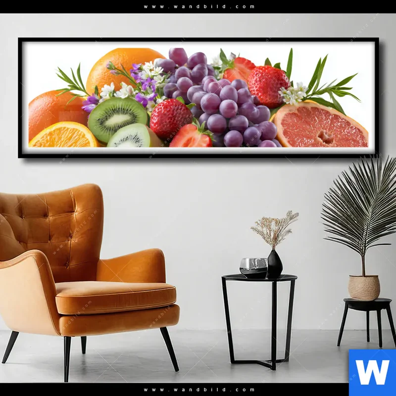 Poster | Exotische Früchte und Beeren | Panorama