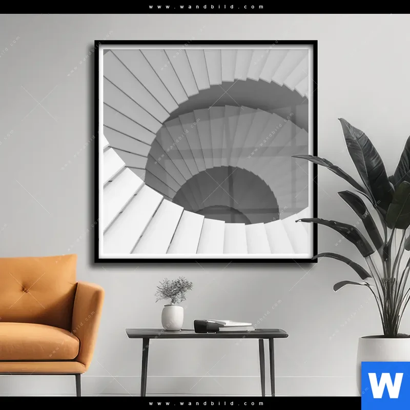 Poster | Spirale der Moderne | Quadrat