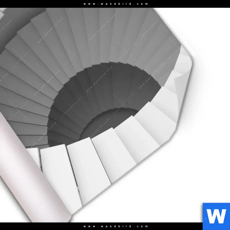 Poster | Spirale der Moderne | Quadrat