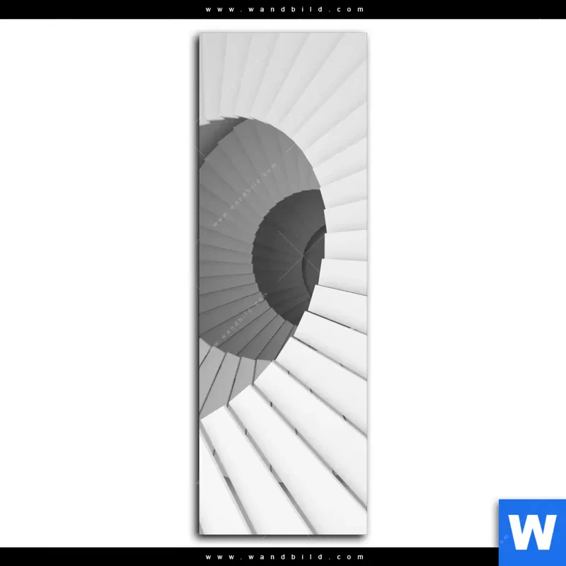 Acrylglasbild | Spirale der Moderne | Schmal
