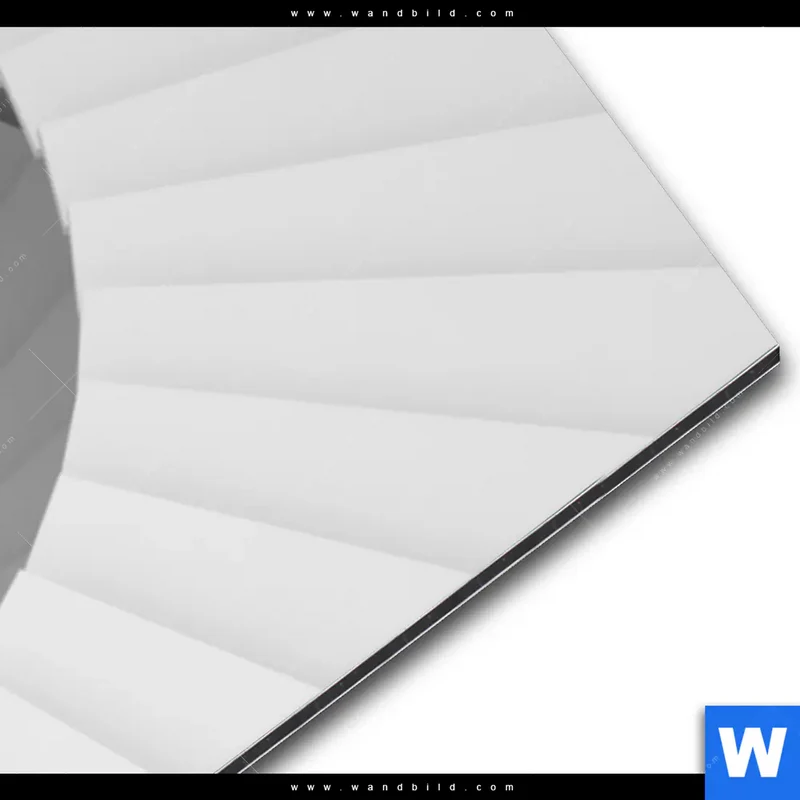 Alu-Dibond Bild | Spirale der Moderne | Schmal