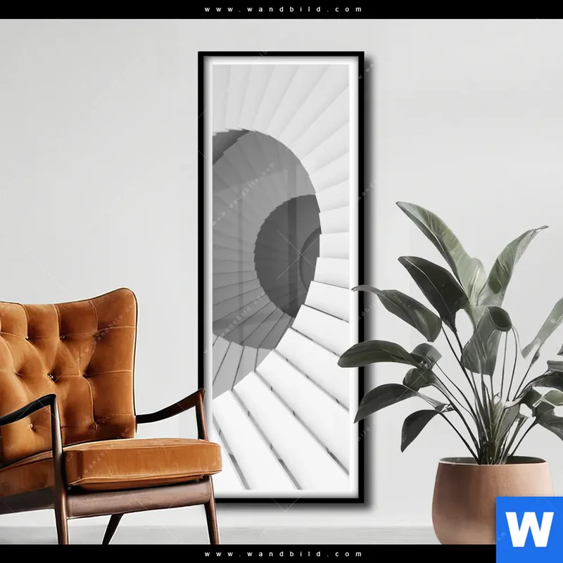 Poster | Spirale der Moderne | Schmal