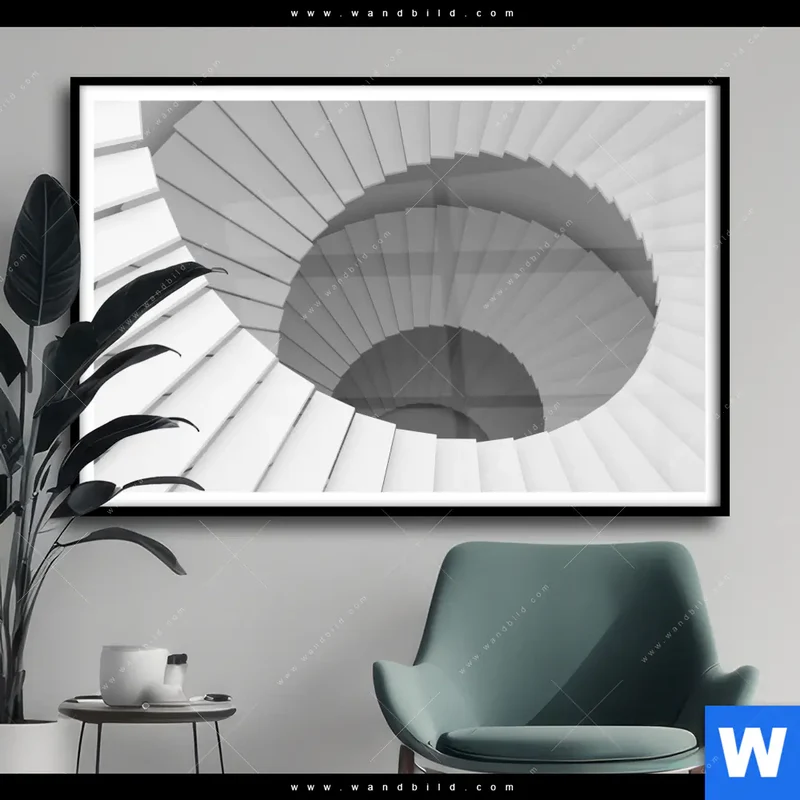Poster | Spirale der Moderne | Querformat