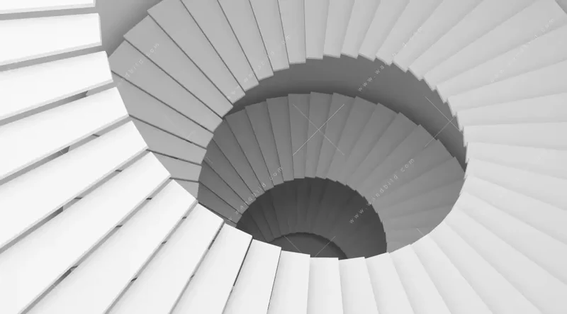 Leuchtbild Acrylglas Canvalight® DIA | Spirale der Moderne | Querformat
