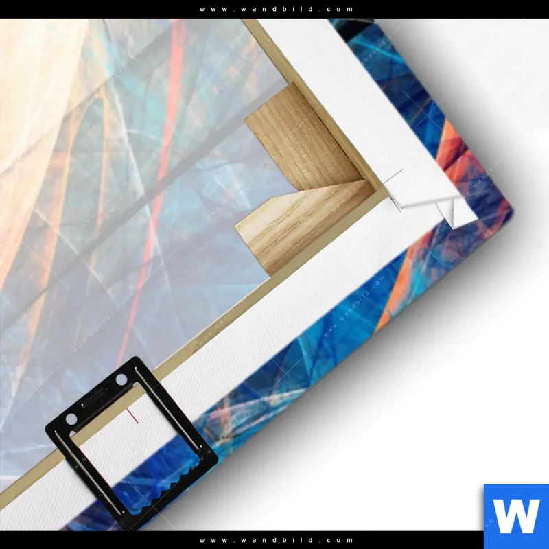 Leinwandbild | Abstrakte Harmonie | Panorama