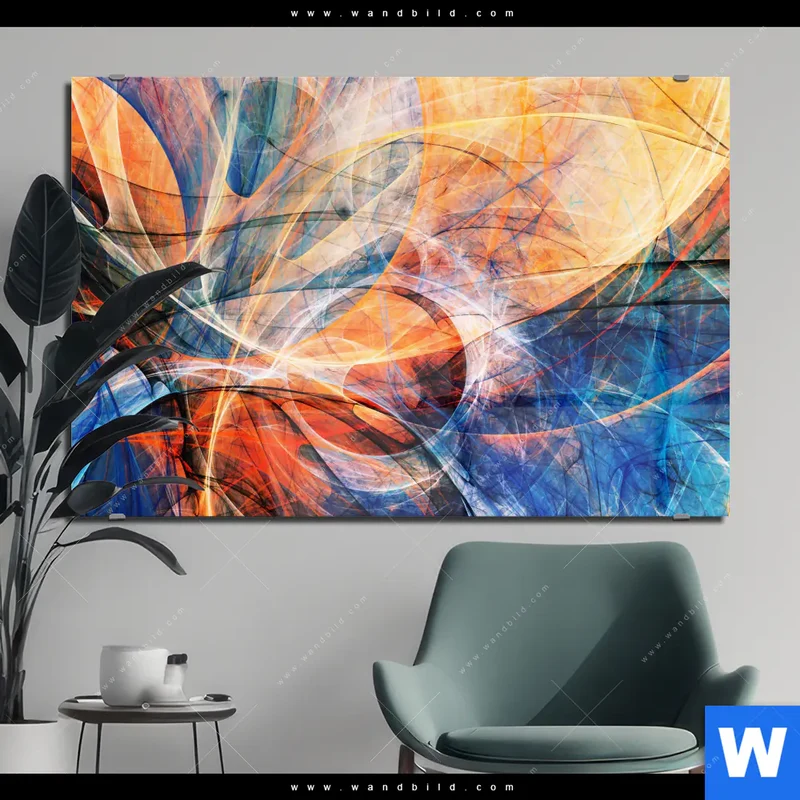 Acrylglasbild | Abstrakte Harmonie | Querformat