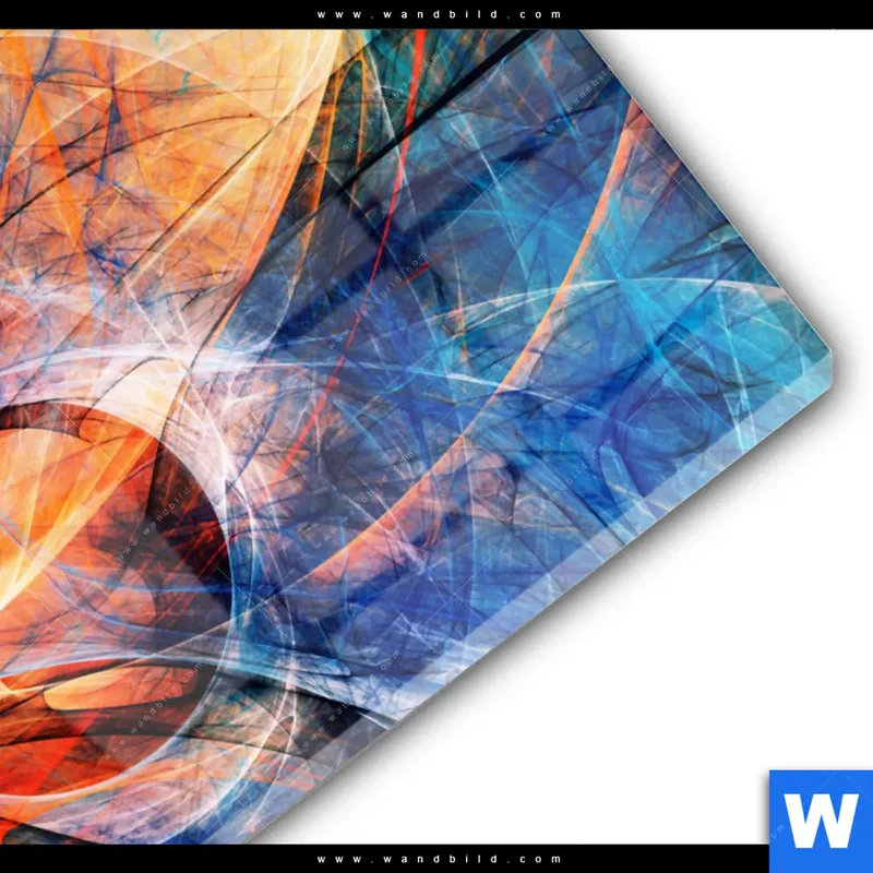 Acrylglasbild | Abstrakte Harmonie | Querformat