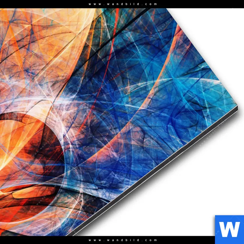 Alu-Dibond Bild | Abstrakte Harmonie | Querformat