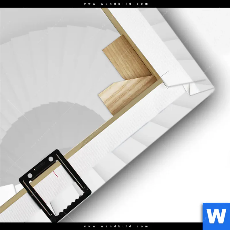 Leinwandbild | Spirale der Moderne | Querformat