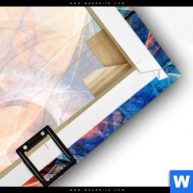 Leinwandbild | Abstrakte Harmonie | Hochformat