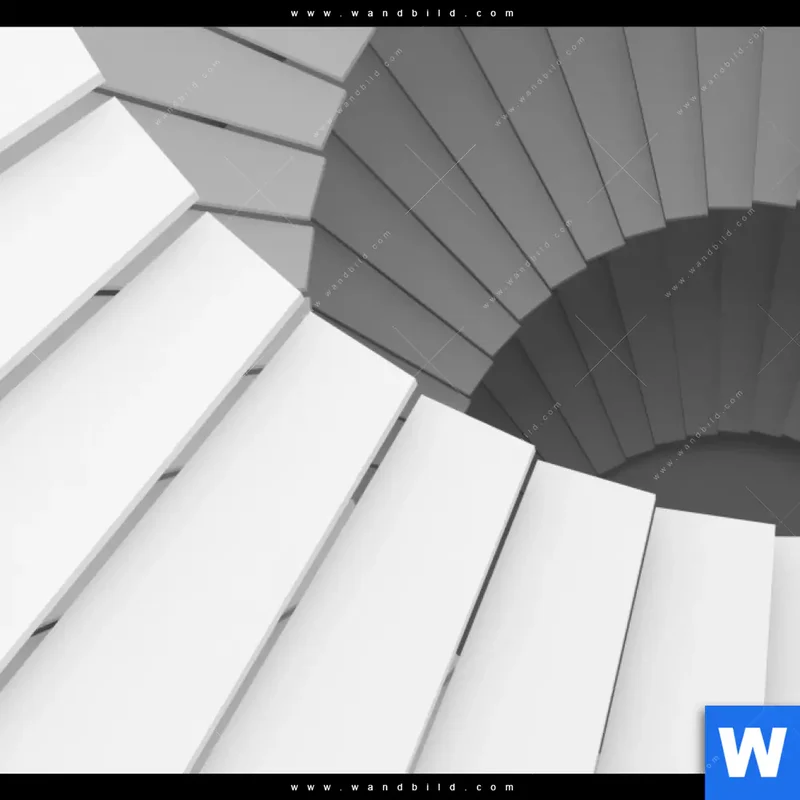 Canvalight® Leuchtbild | Spirale der Moderne | Panorama