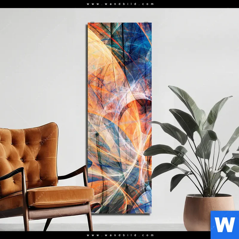 Acrylglasbild | Abstrakte Harmonie | Schmal