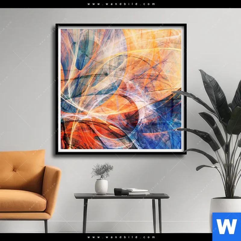 Poster | Abstrakte Harmonie | Quadrat