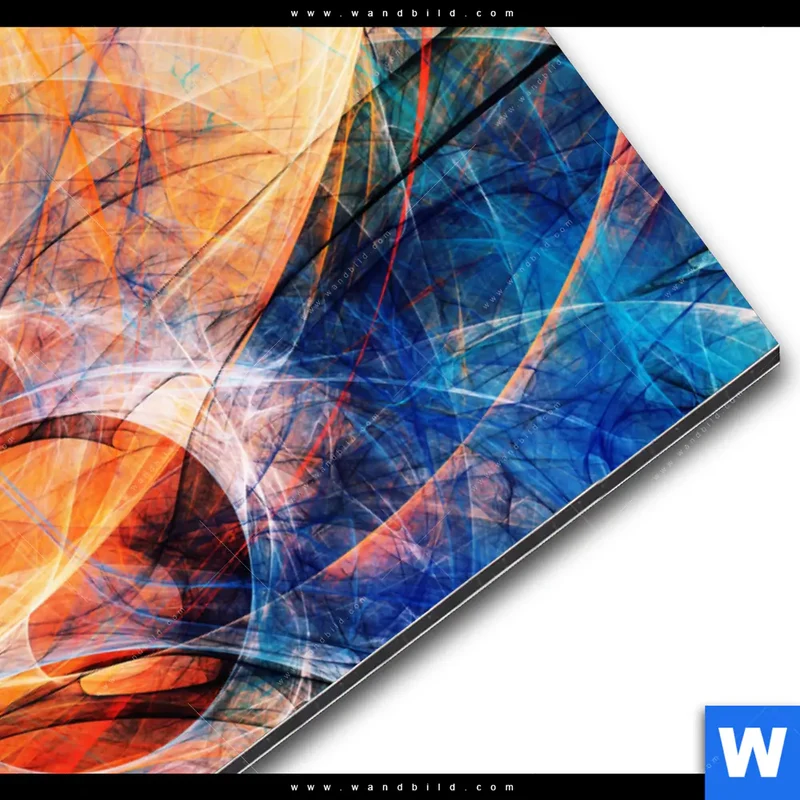 Alu-Dibond Bild | Abstrakte Harmonie | Hochformat