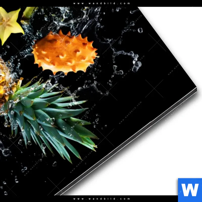 Alu-Dibond Bild | Fruchtige Explosion voller Frische | Hochformat