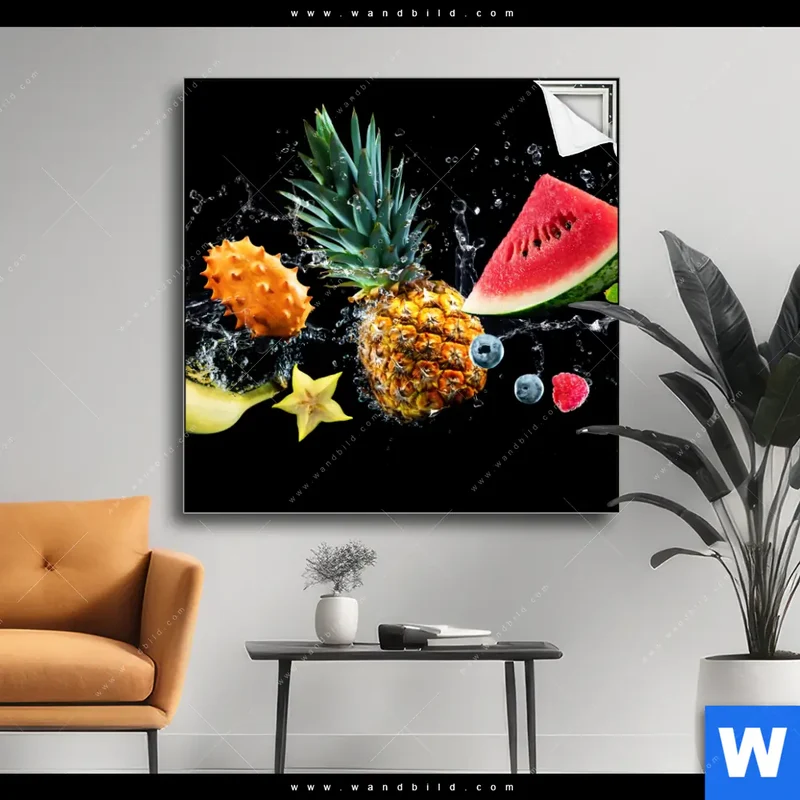 Spannbild | Fruchtige Explosion voller Frische | Quadrat