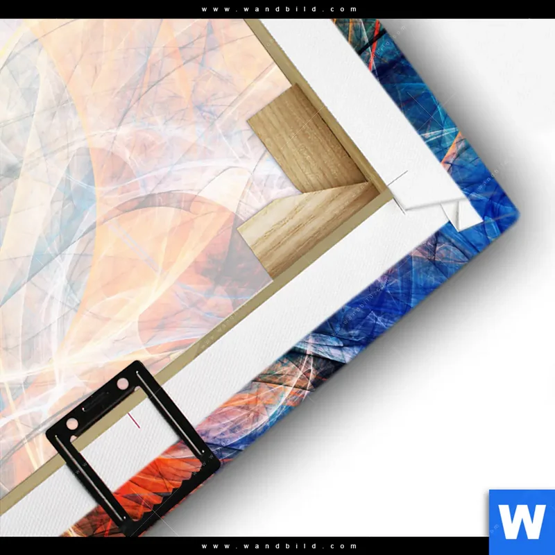 Leinwandbild | Abstrakte Harmonie | Quadrat