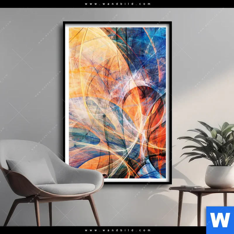 Poster | Abstrakte Harmonie | Hochformat