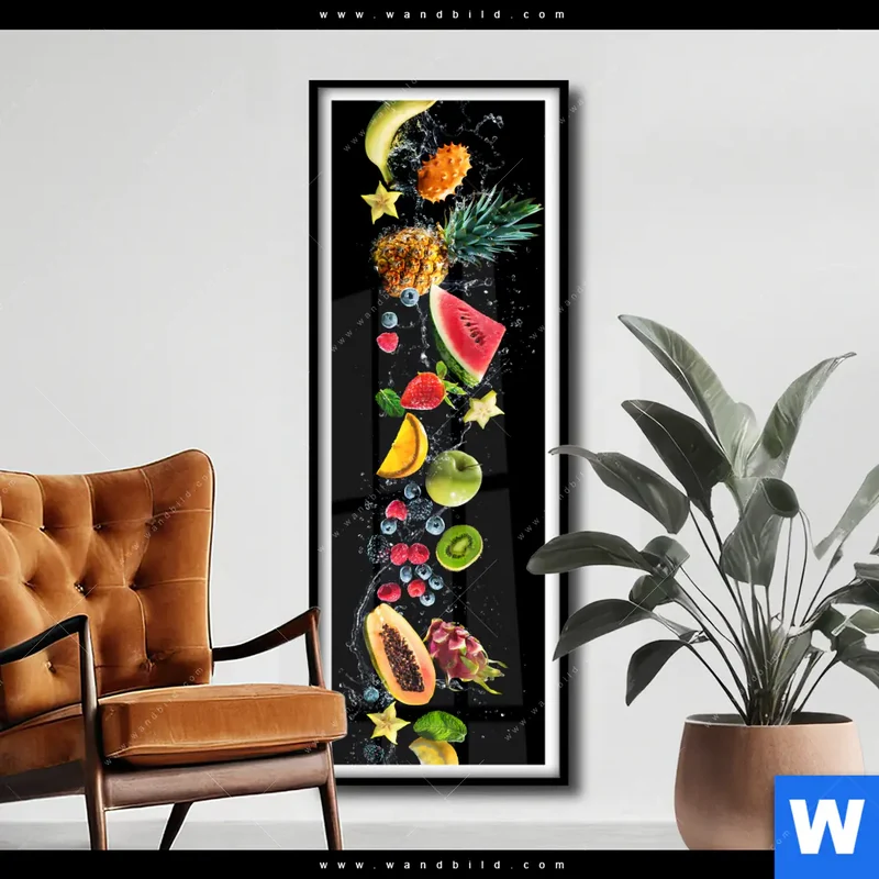 Poster | Fruchtige Explosion voller Frische | Schmal