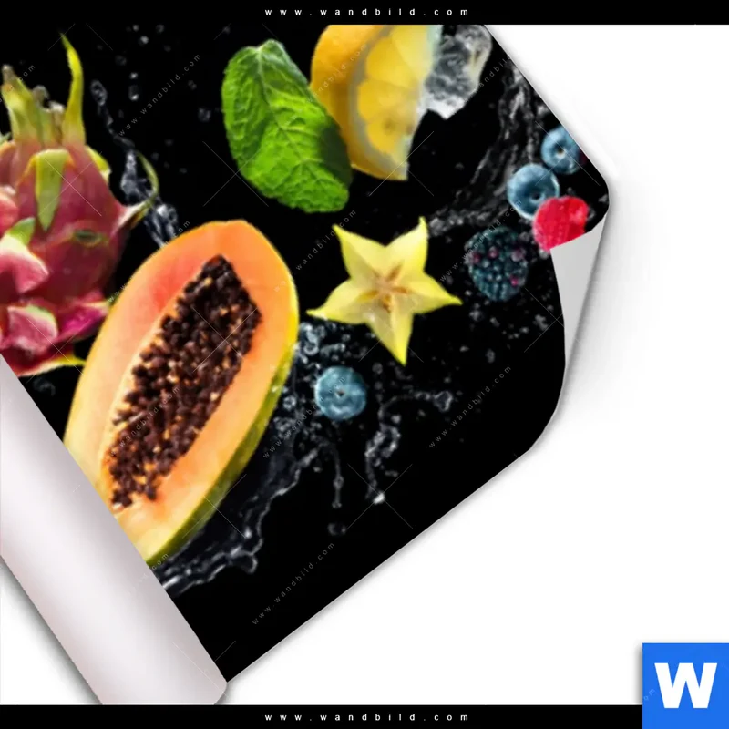 Poster | Fruchtige Explosion voller Frische | Panorama