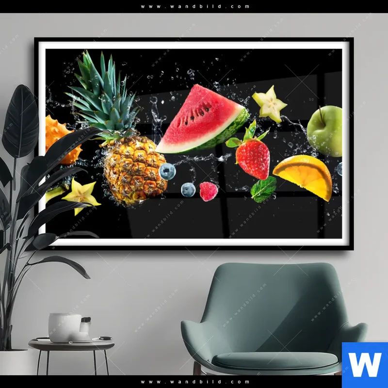 Poster | Fruchtige Explosion voller Frische | Querformat